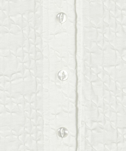 Steven Alan（スティーブンアラン）の「＜Steven Alan＞シュリンク ジャージー ハーフスリーブ カーディガン（カーディガン/ボレロ・レディース・レッド/ブラック/オフホワイト・FREE）」の18枚目の写真