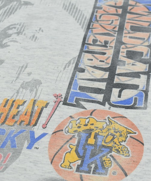 VINTAGE（ヴィンテージ）の「【USED】90’s ONITA “Wild Cat” カレッジ Tシャツ（Tシャツ/カットソー・メンズ・グレー・X-LARGE）」の18枚目の写真