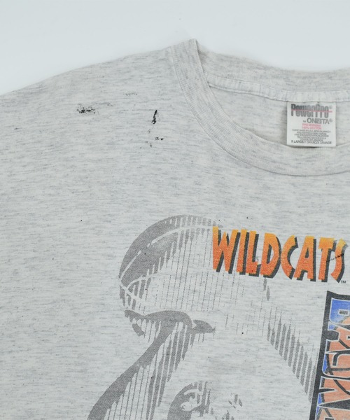 VINTAGE（ヴィンテージ）の「【USED】90’s ONITA “Wild Cat” カレッジ Tシャツ（Tシャツ/カットソー・メンズ・グレー・X-LARGE）」の15枚目の写真