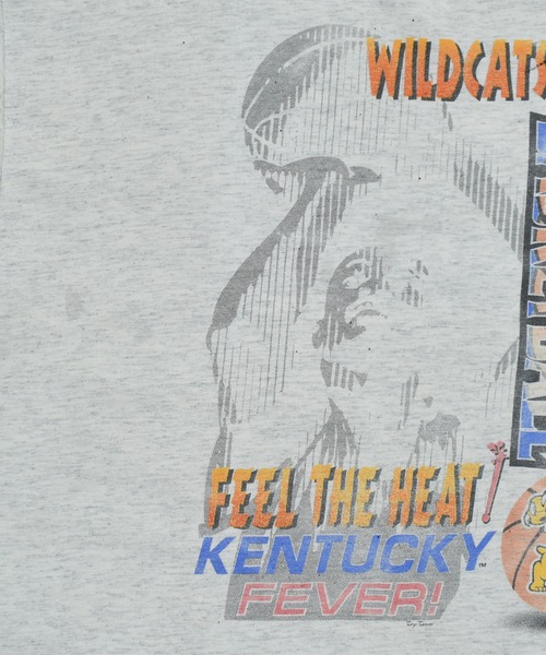 VINTAGE（ヴィンテージ）の「【USED】90’s ONITA “Wild Cat” カレッジ Tシャツ（Tシャツ/カットソー・メンズ・グレー・X-LARGE）」の14枚目の写真