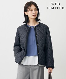 【WEB限定カラーあり】コンパクトタフタキルティング ブルゾン