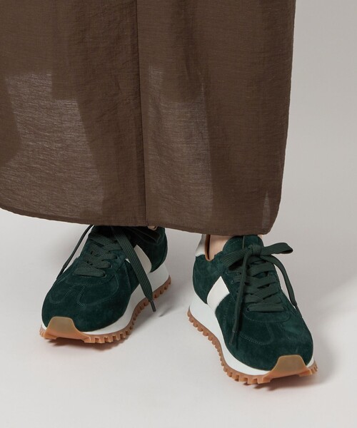 ODETTE E ODILE(オデットエオディール)の「クラシック スニーカー35↑(スニーカー・レディース・ダークグリーン/ブラック/ライトグレー・22.5cm/23cm/23.5cm/24cm/24.5cm/25cm)」の4枚目の写真