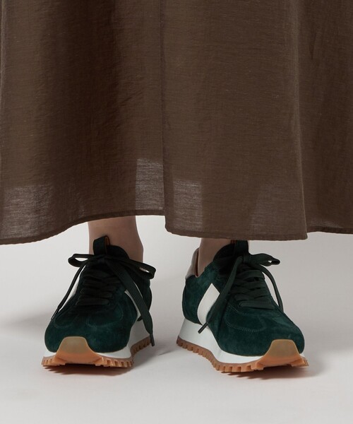 ODETTE E ODILE(オデットエオディール)の「クラシック スニーカー35↑(スニーカー・レディース・ダークグリーン/ブラック/ライトグレー・22.5cm/23cm/23.5cm/24cm/24.5cm/25cm)」の5枚目の写真