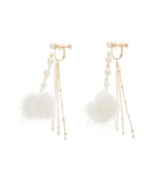 MERCURYDUO | ファーイヤリング(イヤリング)