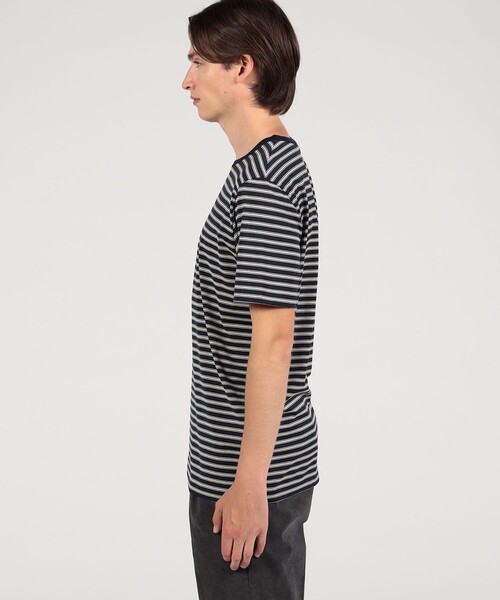 SUNSPEL(サンスペル)の「SUNSPELコットン クルーネックTシャツ(Tシャツ/カットソー・メンズ・グリーン系その他/ブルー系その他2・M/L/S)」の5枚目の写真