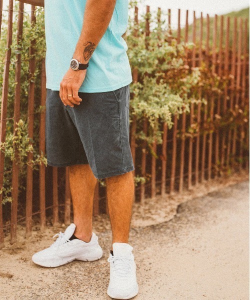 VOLCOM（ボルコム）の「【VOLCOM/ボルコム】Stone Faded Hybrid Shorts/速乾ストレッチショートパンツ（その他パンツ・メンズ・ブラック系その他/グリーン系その他・32inch/30inch/34inch）」の2枚目の写真