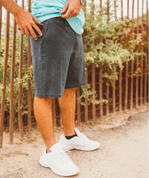 VOLCOM（ボルコム）の「【VOLCOM/ボルコム】Stone Faded Hybrid Shorts/速乾ストレッチショートパンツ（その他パンツ・メンズ・ブラック系その他/グリーン系その他・32inch/30inch/34inch）」の5枚目の写真
