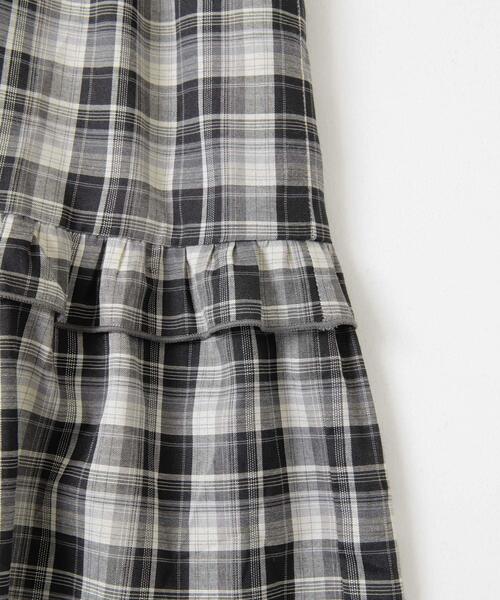 URBAN RESEARCH Sonny Label(アーバンリサーチサニーレーベル)の「『UR TECH』チェックティアードキャミワンピース(ワンピース・レディース・ブラウン系その他/ブラック系その他・FREE)」の16枚目の写真