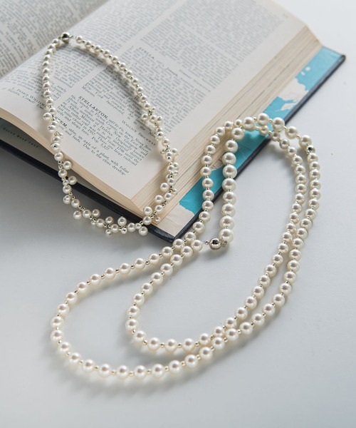 LAUTREAMONT（ロートレアモン）の「3WAYパールネックレス（ネックレス・レディース・オフホワイト・FREE）」の11枚目の写真