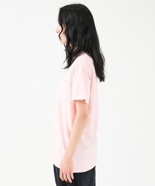 ABAHOUSE(アバハウス)の「【The BOOK STORE / ブックストア 】YALE POCKET TEE /イェール大学 /カレッジロゴ /ポケットTシャツ(Tシャツ/カットソー・メンズ・ネイビー/ブラック/ピンク/グリーン・XL/L/M)」の15枚目の写真