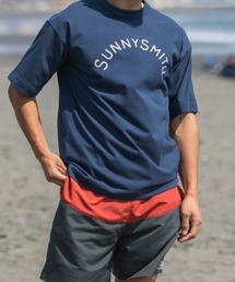 【SUNNY SMITH】へビーオンス Cool Smith Standard Arch Logo 半袖Tシャツ