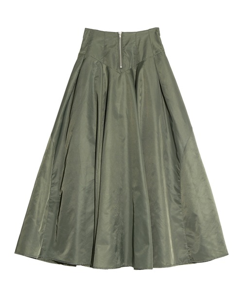 PUNYUS(プニュズ)の「コルセットボリュームスカート(スカート・レディース・カーキ/ブラック/ピンク・1/2/3/4)」の11枚目の写真