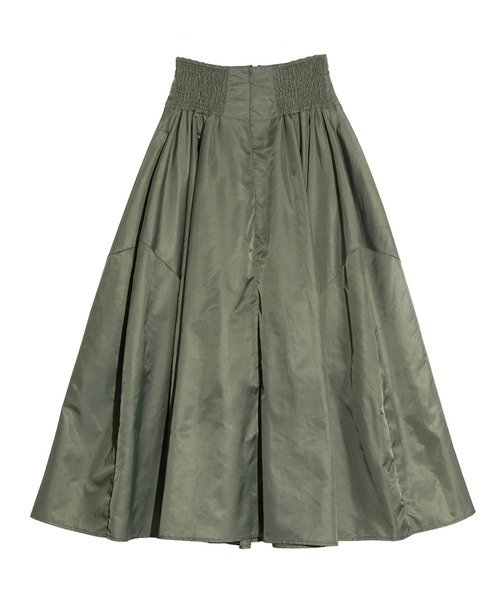 PUNYUS(プニュズ)の「コルセットボリュームスカート(スカート・レディース・カーキ/ブラック/ピンク・1/2/3/4)」の12枚目の写真