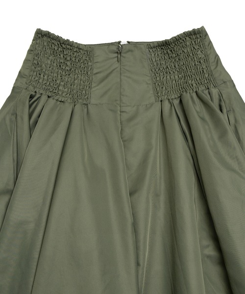 PUNYUS(プニュズ)の「コルセットボリュームスカート(スカート・レディース・カーキ/ブラック/ピンク・1/2/3/4)」の17枚目の写真