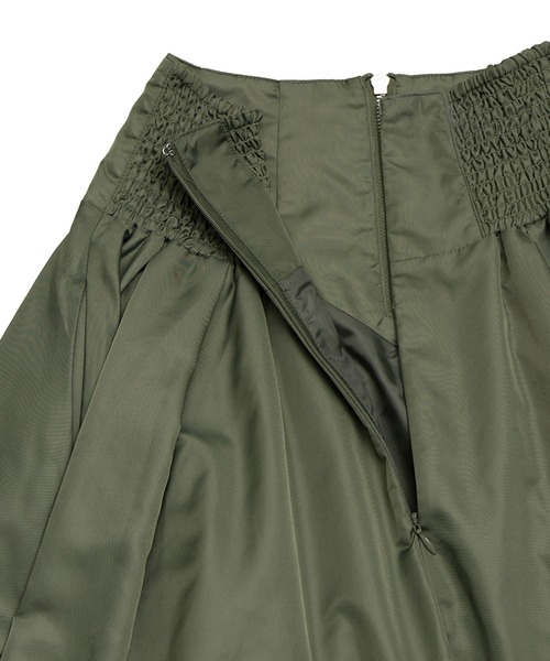 PUNYUS(プニュズ)の「コルセットボリュームスカート(スカート・レディース・カーキ/ブラック/ピンク・1/2/3/4)」の18枚目の写真