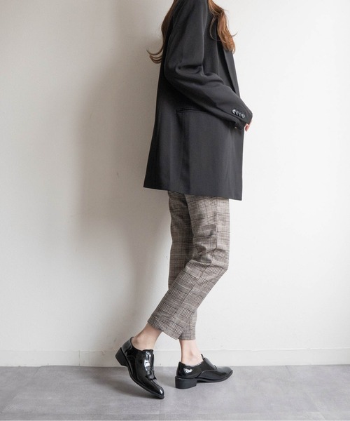 Fabby fabby（ファビィーファビィー）の「ポインテッドマニッシュシューズ（ローファー・レディース・ブラック/ブラウン系その他/ブラック系その他・LARGE/MEDIUM/SMALL）」の11枚目の写真