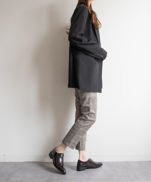 Fabby fabby（ファビィーファビィー）の「ポインテッドマニッシュシューズ（ローファー・レディース・ブラック/ブラウン系その他/ブラック系その他・LARGE/MEDIUM/SMALL）」の19枚目の写真