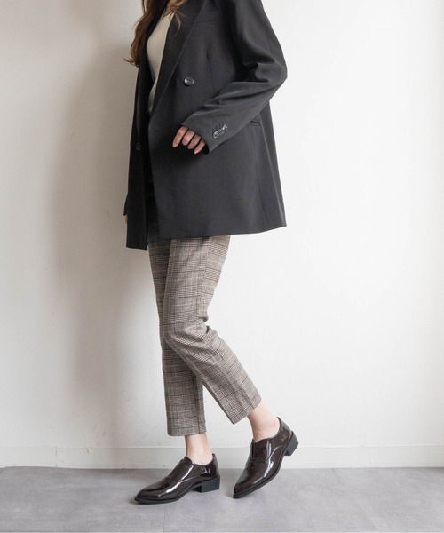 Fabby fabby（ファビィーファビィー）の「ポインテッドマニッシュシューズ（ローファー・レディース・ブラック/ブラウン系その他/ブラック系その他・LARGE/MEDIUM/SMALL）」の21枚目の写真