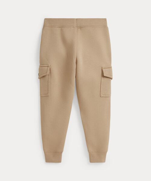 POLO RALPH LAUREN CHILDRENSWEAR（ポロ ラルフ ローレン チルドレンズウェア）の「フリース カーゴ ジョガー パンツ（カーゴパンツ・キッズ・ブラウン系3・4/6/3/7）」の4枚目の写真