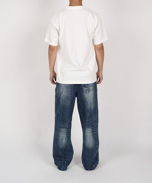 #Re:room(リルーム)の「カクタスヴィンテージクラックプリントTシャツ(Tシャツ/カットソー・メンズ・オフホワイト/ダークグリーン・M-L/S-M/L-XL)」の19枚目の写真