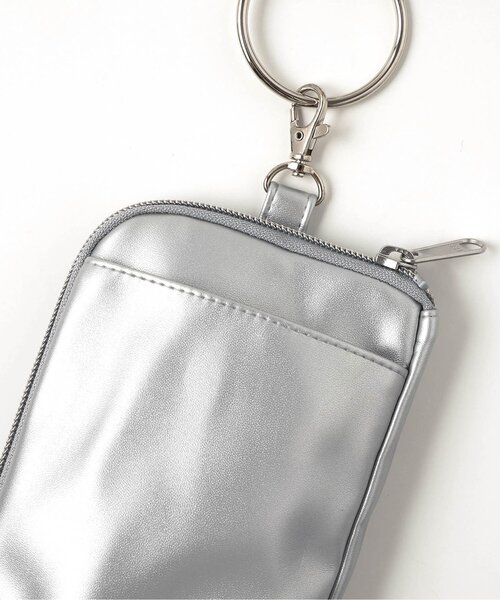 algy（アルジー）の「エコファーりぼん付きポーチショルダー（ショルダーバッグ・キッズ・オフホワイト/ブラック/シルバー・FREE）」の18枚目の写真