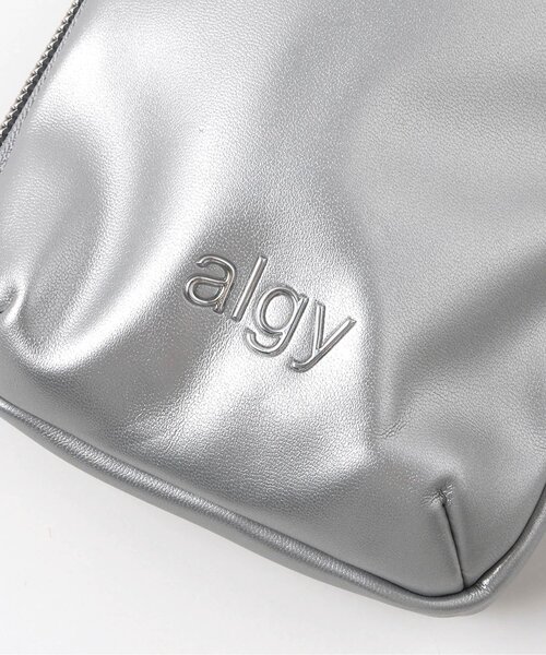 algy（アルジー）の「エコファーりぼん付きポーチショルダー（ショルダーバッグ・キッズ・オフホワイト/ブラック/シルバー・FREE）」の20枚目の写真