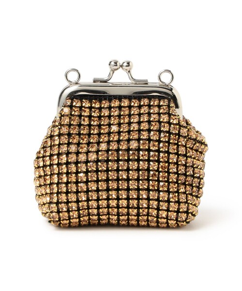 Ray BEAMS（レイビームス）の「blicenscell / ビジュー バッグ（ポーチ・レディース・シルバー/ブラウン・ONE SIZE）」の12枚目の写真