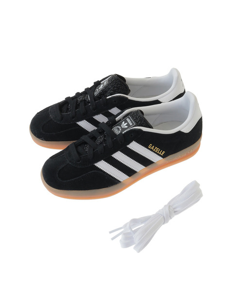 1er Arrondissement（プルミエアロンディスモン）の「＜adidas（アディダス）＞”GAZELLE INDOOR“スニーカー（その他シューズ・レディース・ブラック系その他3・23/24/25）」の3枚目の写真