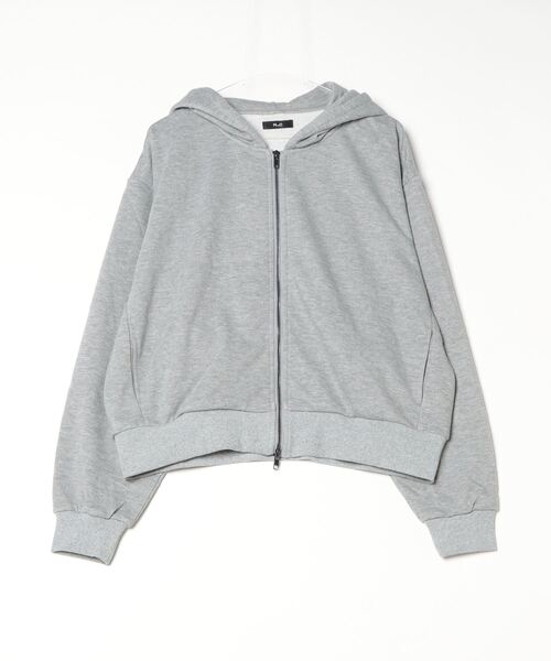 MandO（Auntie Rosa）（エムオー）の「ワンポイント刺繍スウェットジップパーカー/セットアップ着用可（パーカー・メンズ・グレー/ブラック/ネイビー/グレー系その他/ブラック系その他/チャコールグレー/アイボリー/レッド・MEDIUM/SMALL/LARGE）」の12枚目の写真