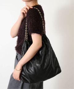 【美品】SLOBE キルティングバッグ スローブイエナ 追加3》SLOBE キルティングバッグ(トートバッグ)|SLOBE IENA