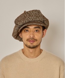 キャスケット arth(アース)  ※レア2019ss arth 帽子 キャスケット C/L Seersucker 8P Cas / アース メンズ