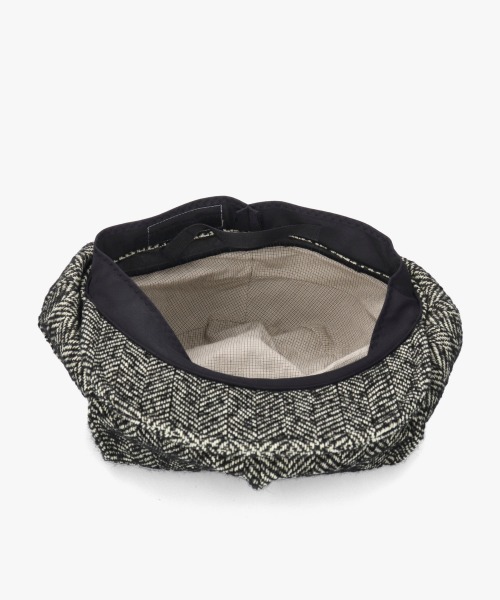 arth（アース）の「arth  HERINGBORN Tuck Cas / アース（キャスケット・メンズ・ブラック/ブラウン・58cm/60cm）」の14枚目の写真