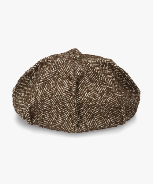 arth（アース）の「arth  HERINGBORN Tuck Cas / アース（キャスケット・メンズ・ブラック/ブラウン・58cm/60cm）」の21枚目の写真