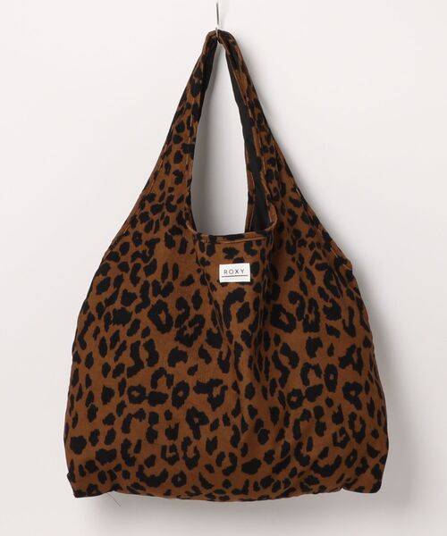 URBAN PARTY TOTE/ロキシーレオパード柄トートバッグ（トート