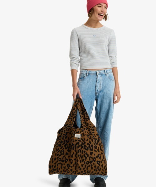 ROXY(ロキシー)の「URBAN PARTY TOTE/ロキシーレオパード柄トートバッグ(トートバッグ・レディース・ベージュ・FREE)」の6枚目の写真