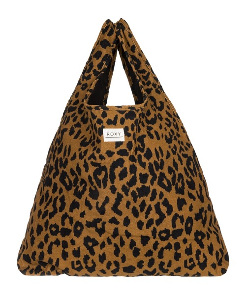 ROXY(ロキシー)の「URBAN PARTY TOTE/ロキシーレオパード柄トートバッグ(トートバッグ・レディース・ベージュ・FREE)」の3枚目の写真