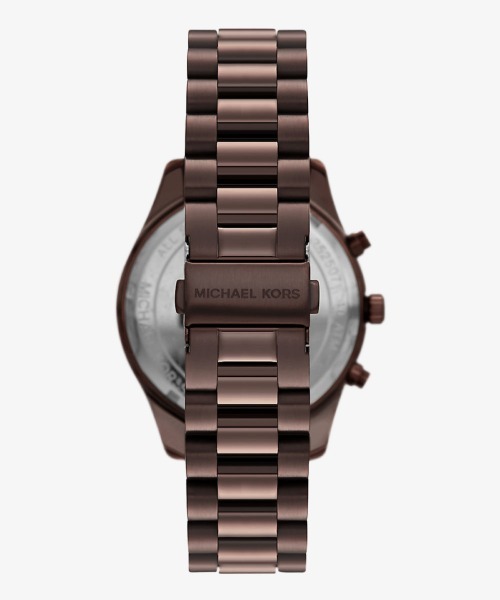 MICHAEL KORS(マイケルコース)の「LEXINGTON オーバーサイズ ウォッチ(アナログ腕時計・メンズ・ブラウン系・FREE)」の3枚目の写真