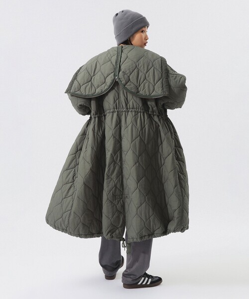 【BEAMS BOY】ナイロンキルティングフードコート ナイロン キルティング フード コート（その他アウター）｜BEAMS