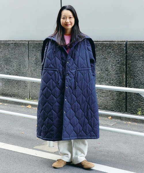 セール】【2/5再値下げ】ナイロン キルティング フード コート（その他