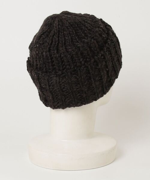 Nine Tailor(ナインテイラー)の「Nine Tailor Kauri Watch (N-1102)(ニットキャップ/ビーニー・メンズ・ナチュラル/ブラック/レッド/ダークブラウン・FREE)」の6枚目の写真