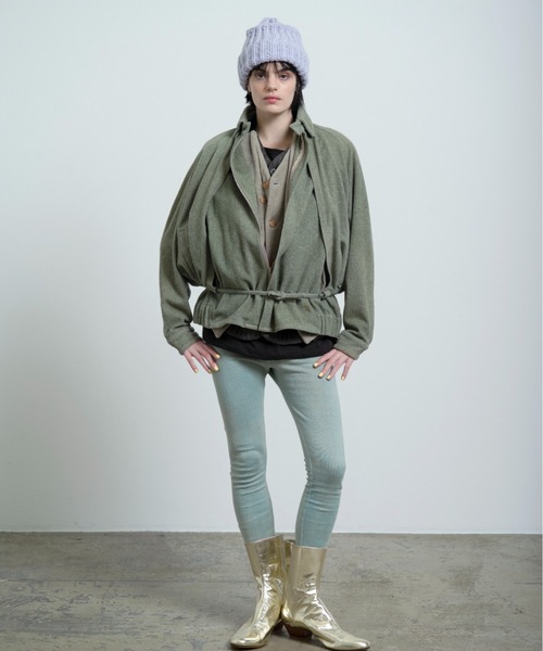 Nine Tailor(ナインテイラー)の「Nine Tailor Kauri Watch (N-1102)(ニットキャップ/ビーニー・メンズ・ナチュラル/ブラック/レッド/ダークブラウン・FREE)」の5枚目の写真