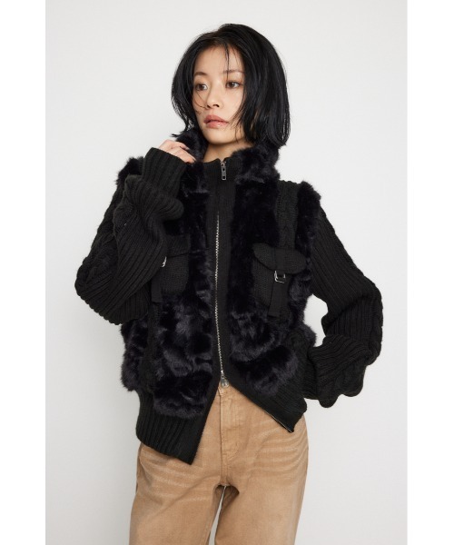ジャケット・アウター Laguagem Faux fur coat LAGUA GEM（ラグアジェム）の「FAUX ファーコート（その他