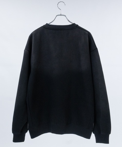THRASHER(スラッシャー)の「【at】〔THRASHER/スラッシャー〕裏起毛 フェード加工 フロントロゴスウェット(スウェット・メンズ・ピンク/ブラウン/ブラック・LARGE/MEDIUM)」の4枚目の写真