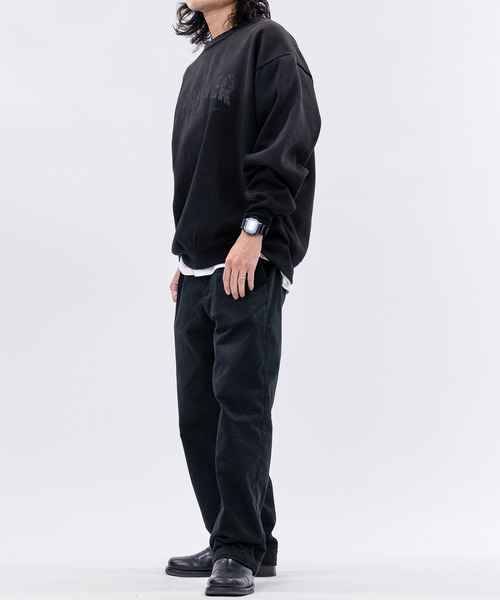 THRASHER(スラッシャー)の「【at】〔THRASHER/スラッシャー〕裏起毛 フェード加工 フロントロゴスウェット(スウェット・メンズ・ピンク/ブラウン/ブラック・LARGE/MEDIUM)」の10枚目の写真