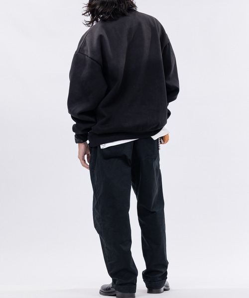 THRASHER(スラッシャー)の「【at】〔THRASHER/スラッシャー〕裏起毛 フェード加工 フロントロゴスウェット(スウェット・メンズ・ピンク/ブラウン/ブラック・LARGE/MEDIUM)」の11枚目の写真