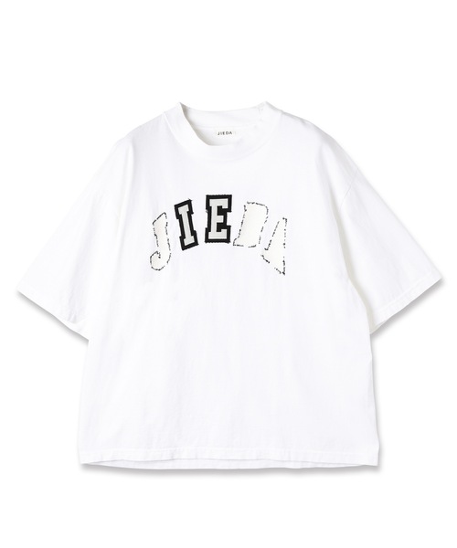 Jieda（ジエダ）の「JIEDA PATCH TEE（Tシャツ/カットソー・メンズ・ブラック/ホワイト・1/2）」の2枚目の写真