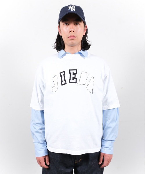 Jieda（ジエダ）の「JIEDA PATCH TEE（Tシャツ/カットソー・メンズ・ブラック/ホワイト・1/2）」の6枚目の写真