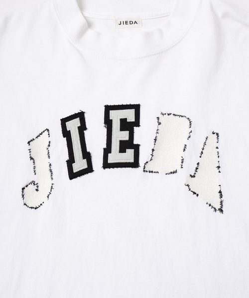Jieda（ジエダ）の「JIEDA PATCH TEE（Tシャツ/カットソー・メンズ・ブラック/ホワイト・1/2）」の12枚目の写真