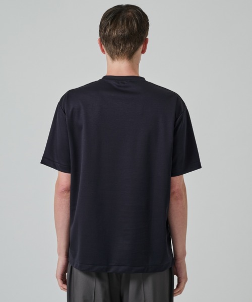 STUDIOUS(ステュディオス)の「32G ロイヤルクール レギュラーTシャツ(Tシャツ/カットソー・メンズ・ホワイト/チャコールグレー/ブラック/ベージュ/グリーン/ダークネイビー・1/2/3)」の20枚目の写真