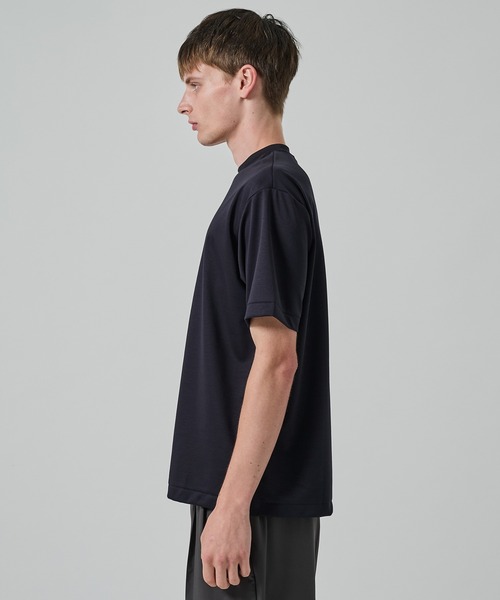 STUDIOUS(ステュディオス)の「32G ロイヤルクール レギュラーTシャツ(Tシャツ/カットソー・メンズ・ホワイト/チャコールグレー/ブラック/ベージュ/グリーン/ダークネイビー・1/2/3)」の21枚目の写真